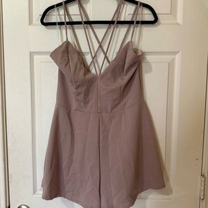 Charlotte Russe Mauve Strappy Camisole